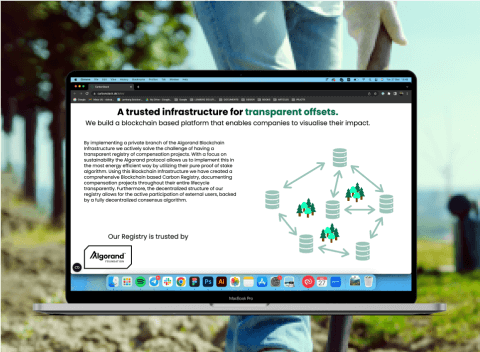 Carbonstack website screen - Lemberg Solutions Case Study