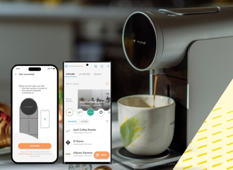 IoT platform development for Morning smart coffee machine - Lemberg Solutions - Slider 1